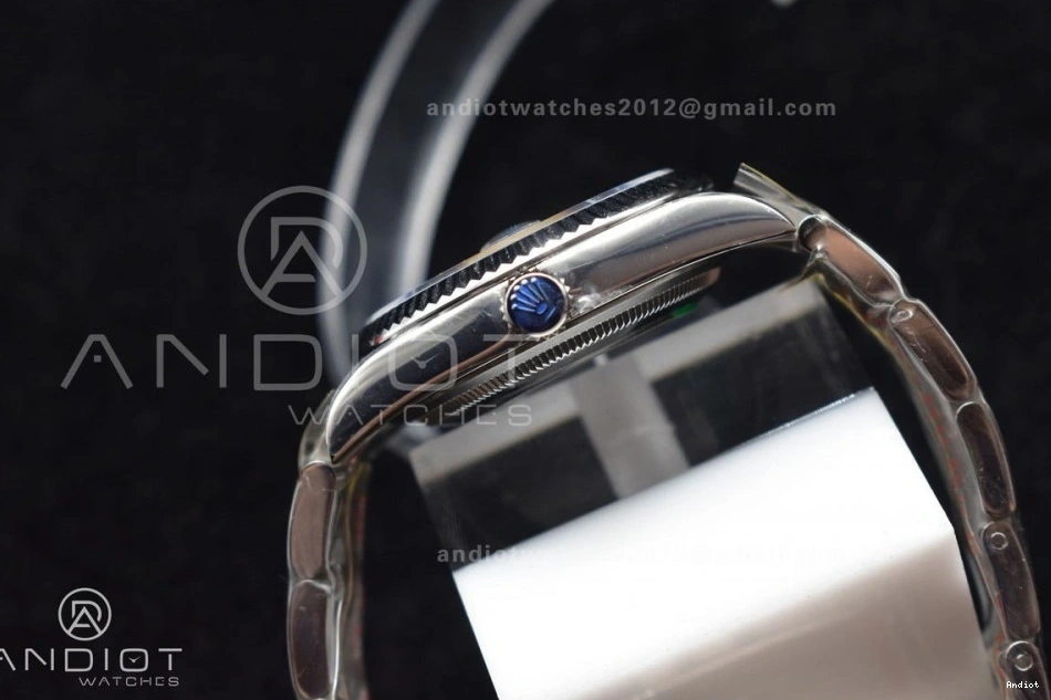 on Oyster Edition 1:1 Diamonds Blue DIWF Steel Bracelet Dial 36 SA3235 904L DateJust Best 0415